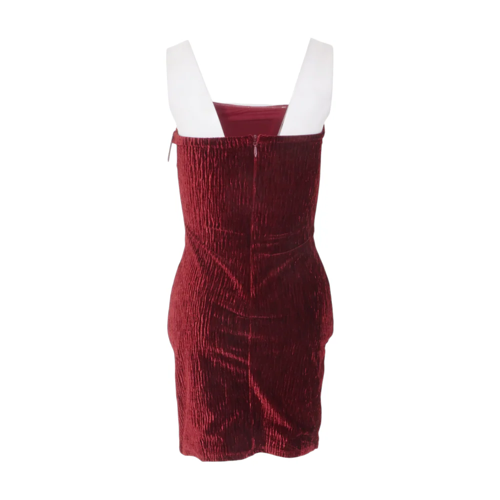 Maroon Mini Dress - Image 2