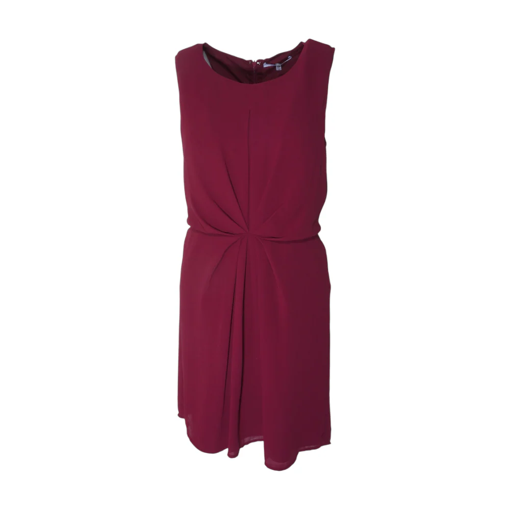 Burgundy Midi Dress