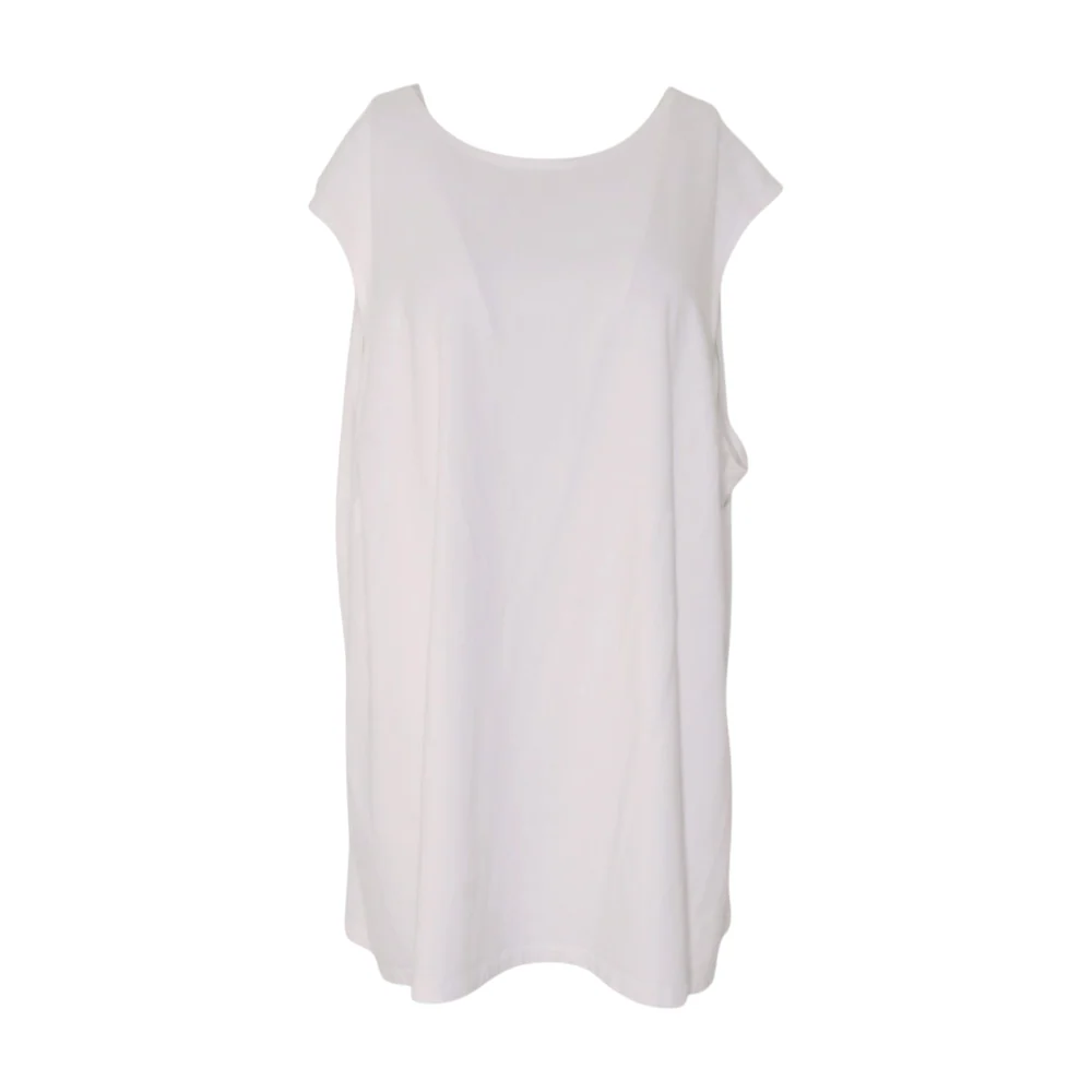 White Plus Mini Dress