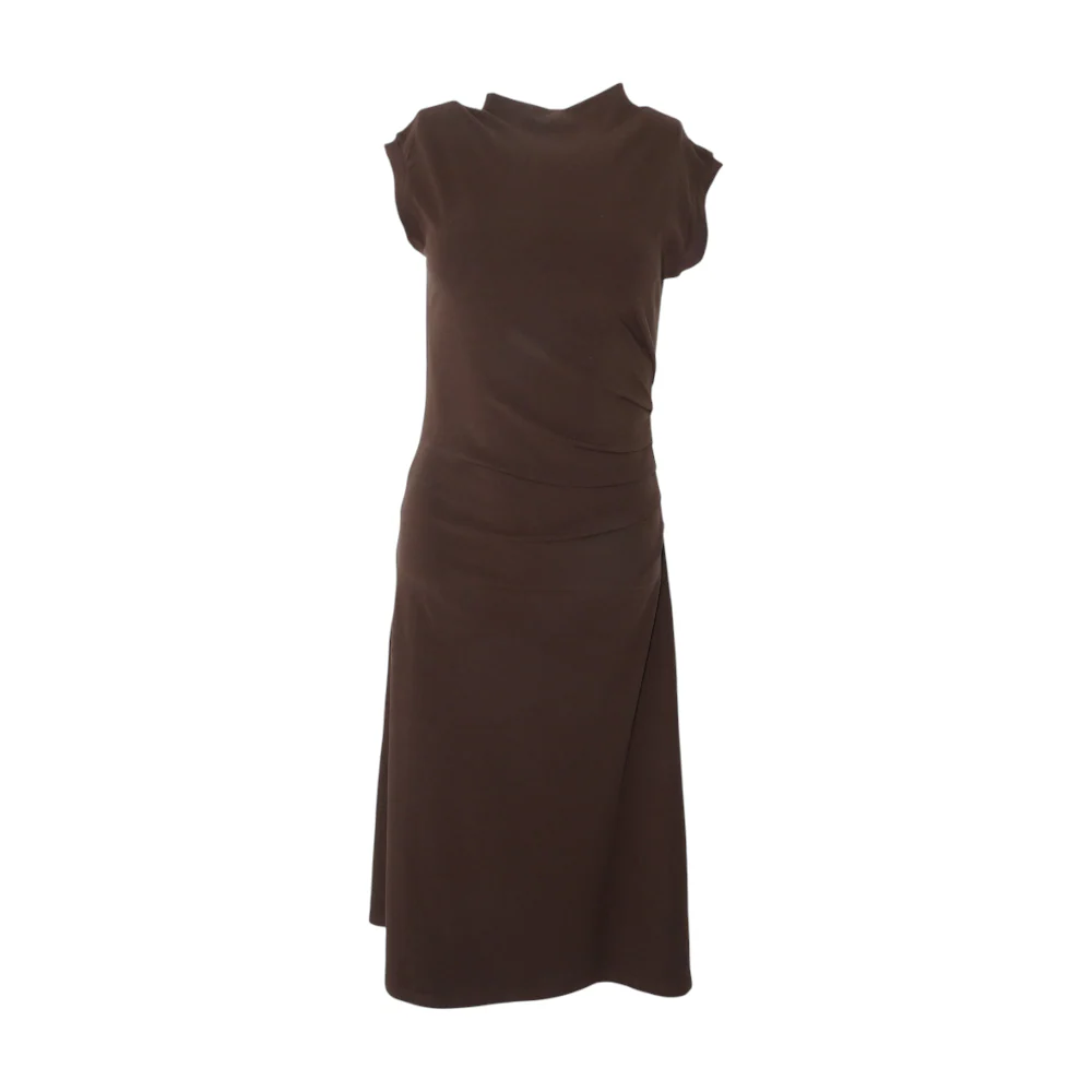 Brown Midi Dress