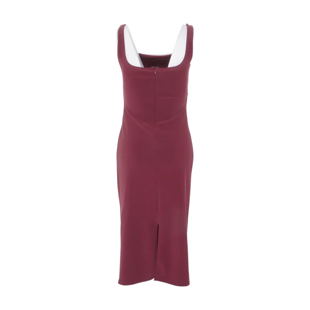 Maroon Midi Dress - Image 2