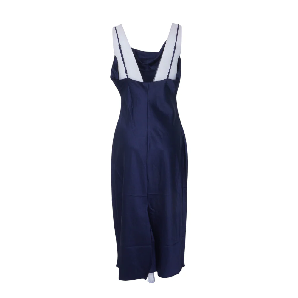 Navy Midi Dress - Image 2
