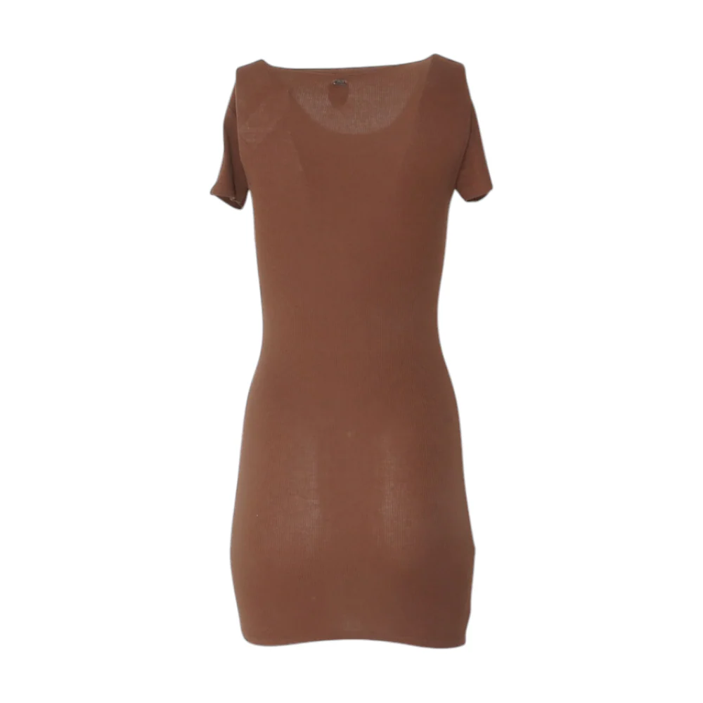Brown Mini Dress - Image 2