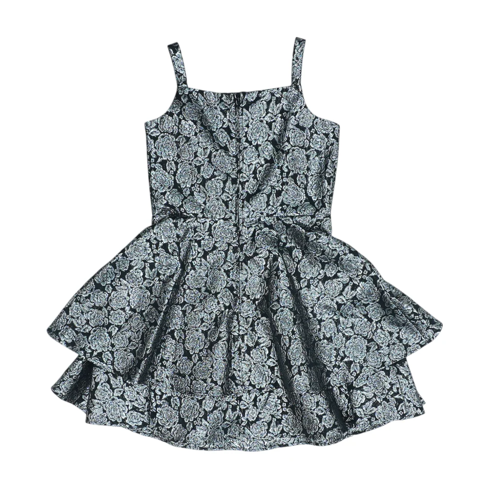 Black Floral Dress - Image 2