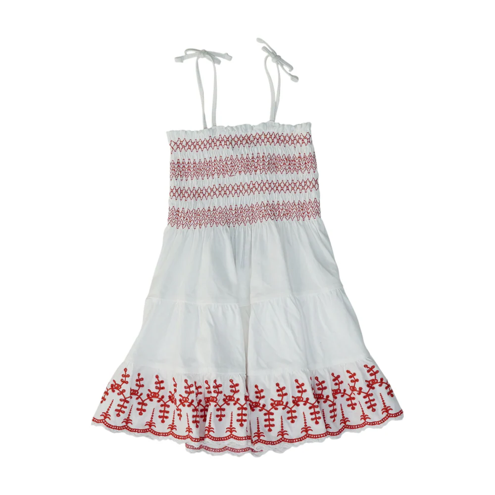 White Print Dress - Image 2