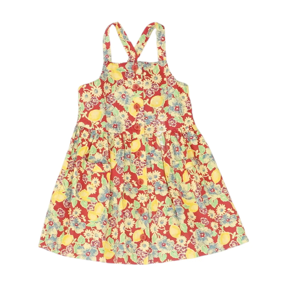 Red Floral Dress