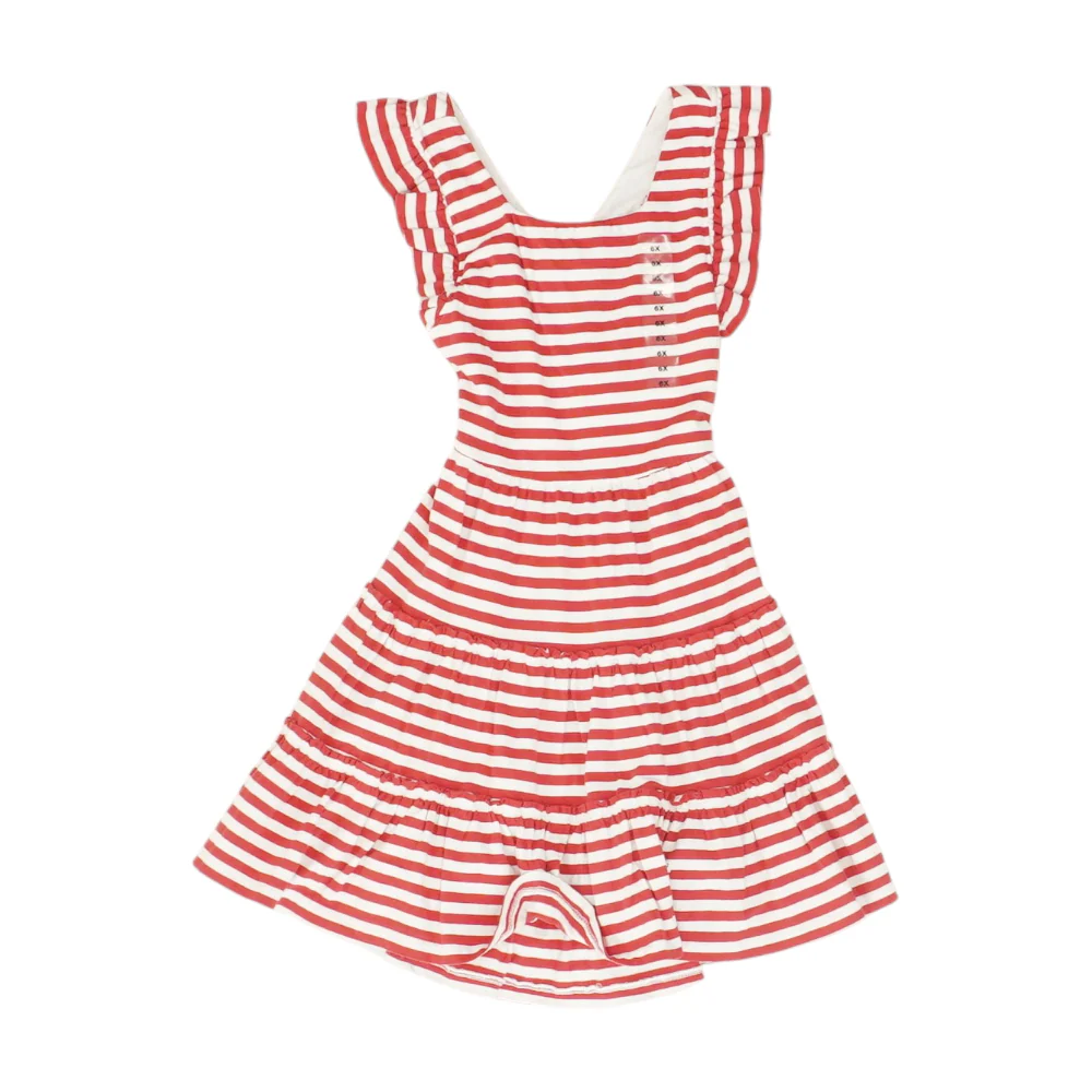 Red Striped Dress