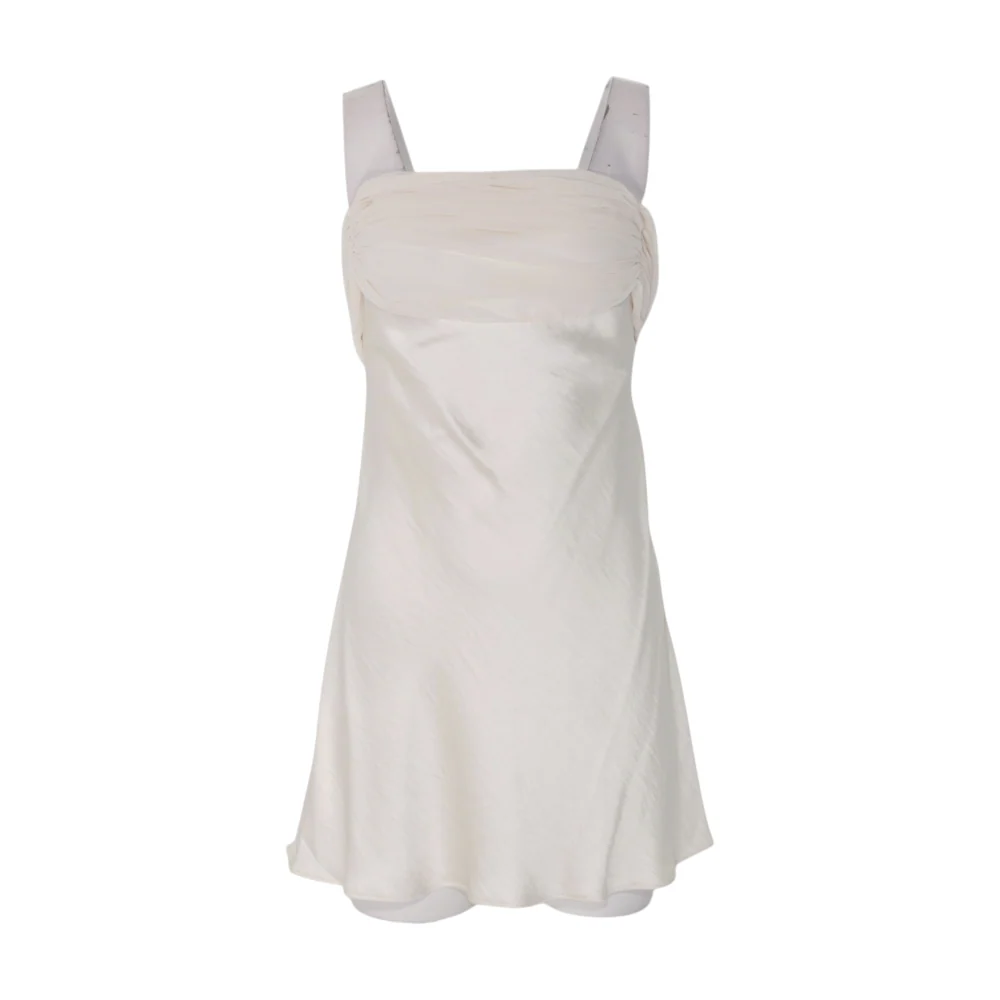Cream Mini Dress