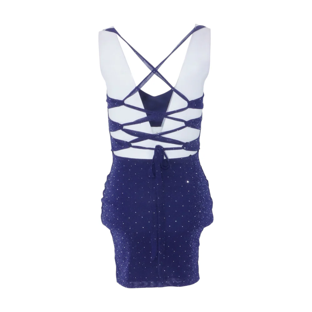 Navy Mini Dress - Image 2