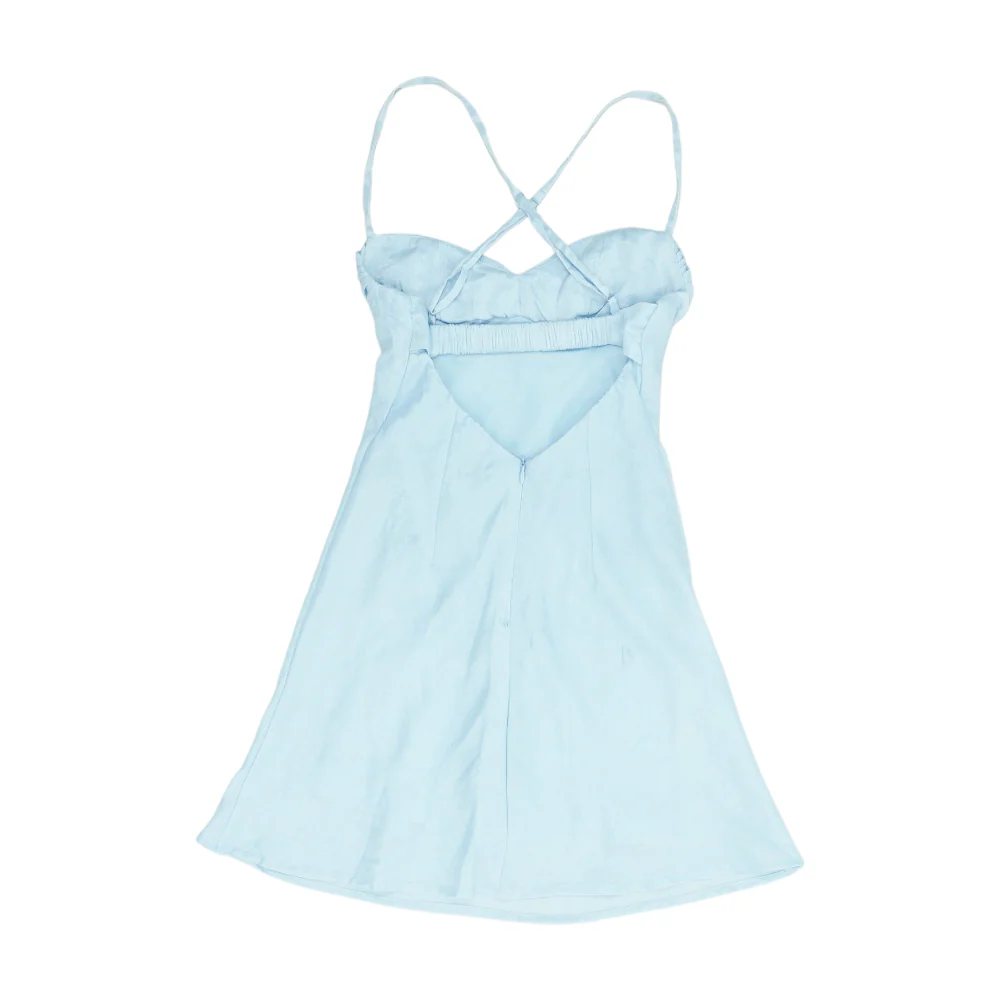 Blue Mini Dress - Image 2