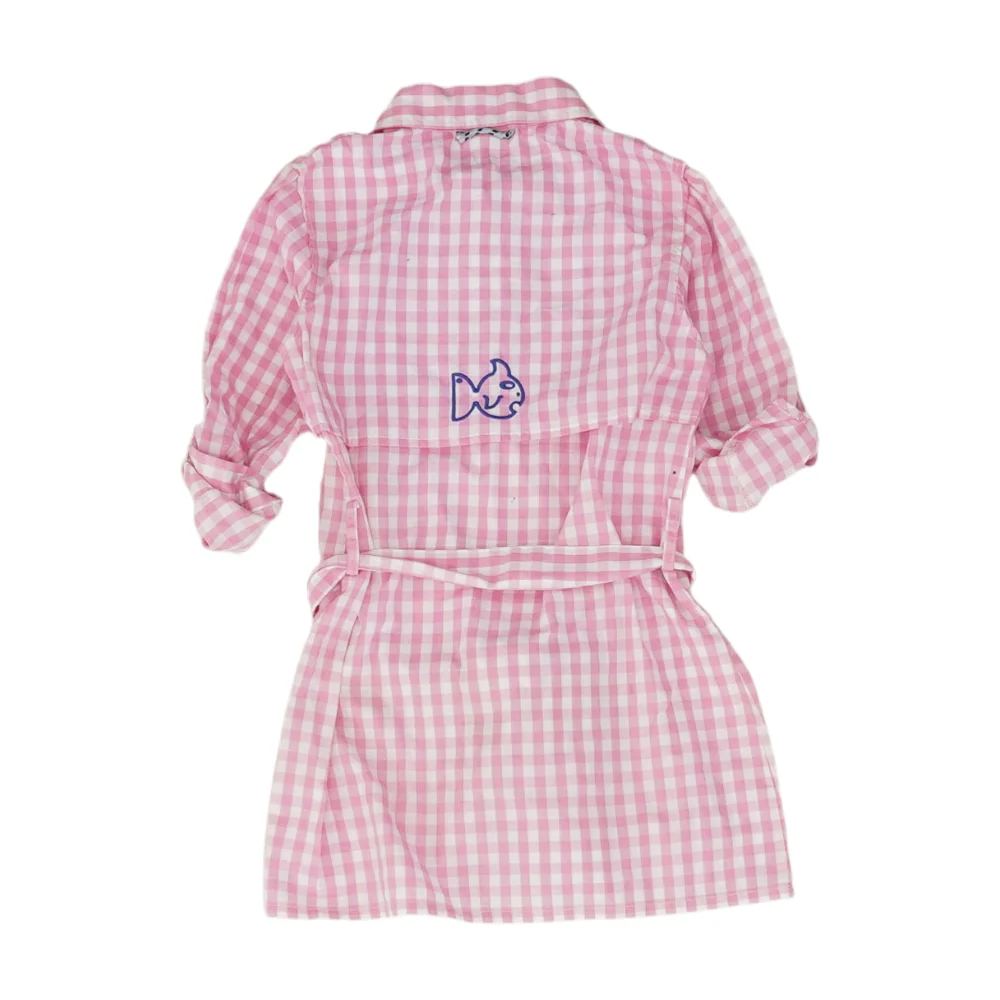 Pink Check Dress - Image 2