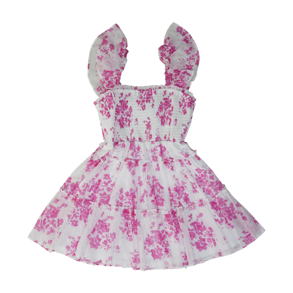 White Floral Dress - Image 2