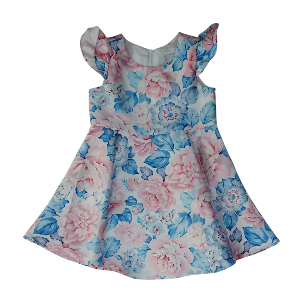 White Floral Dress - Image 2
