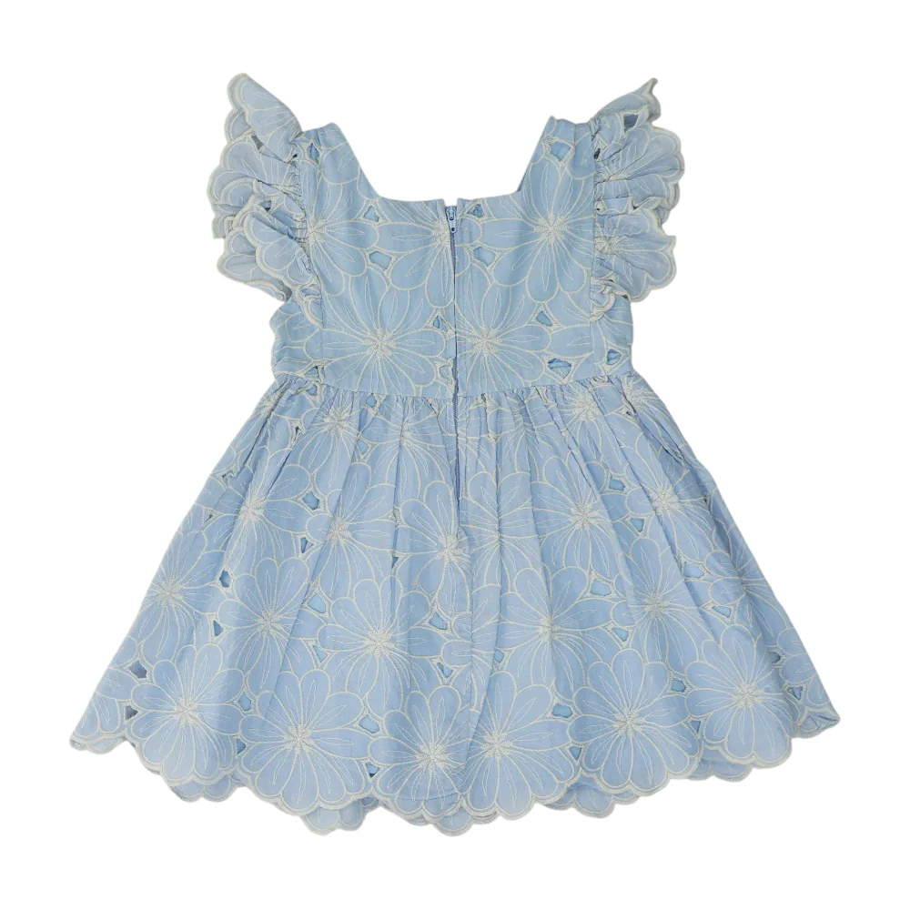 Blue Floral Dress - Image 2