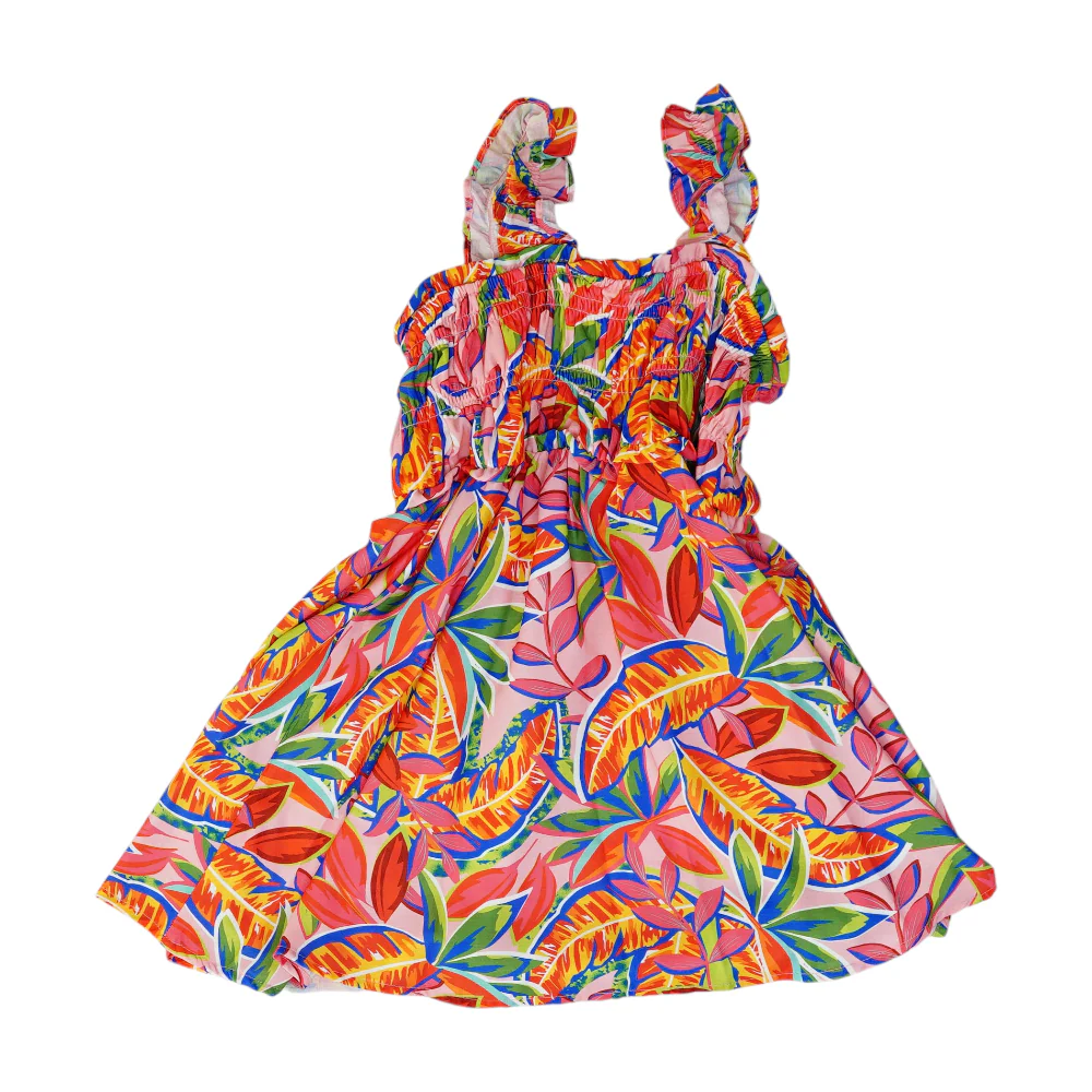 Multi Tropical Dress - Image 2
