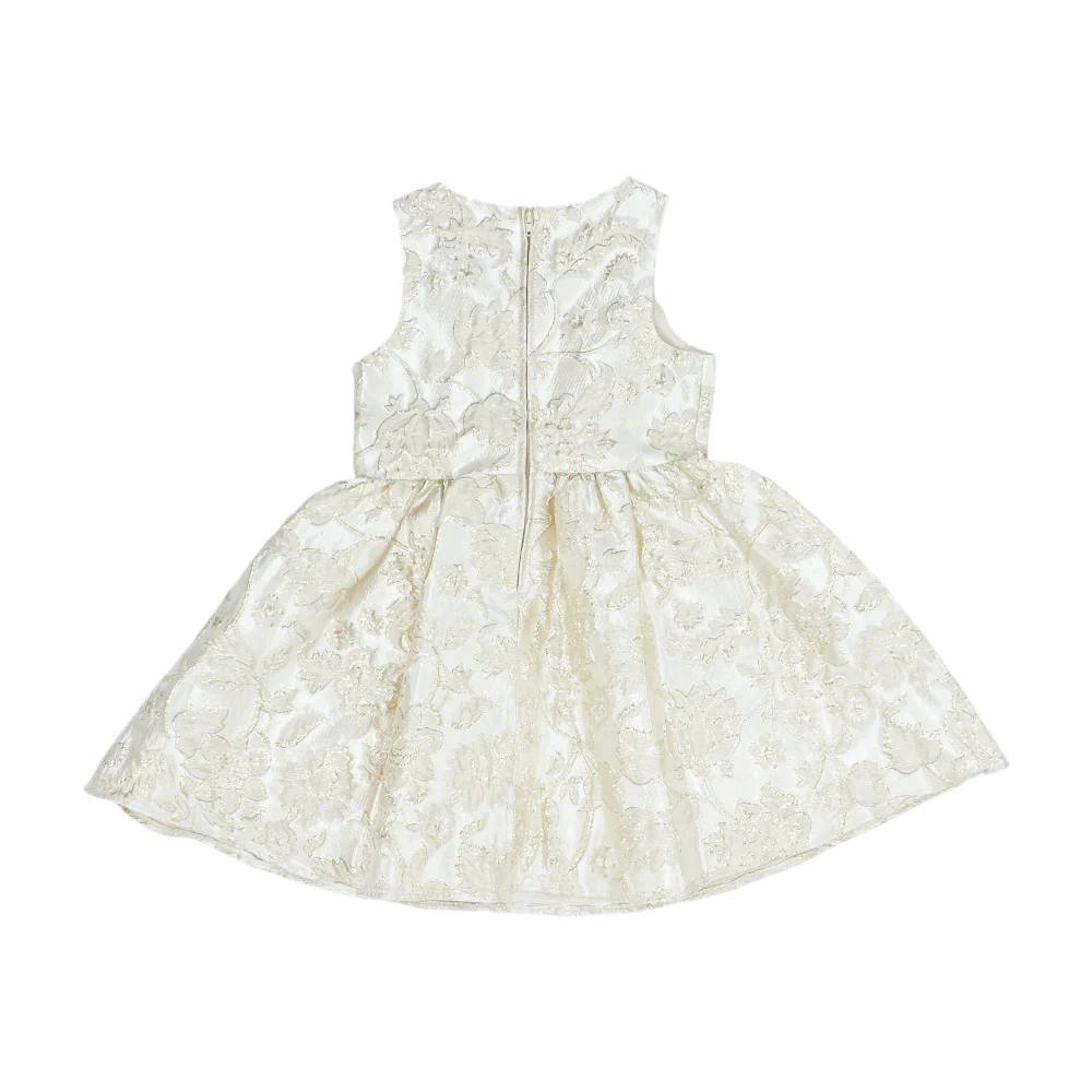 Beige Floral Dress - Image 2