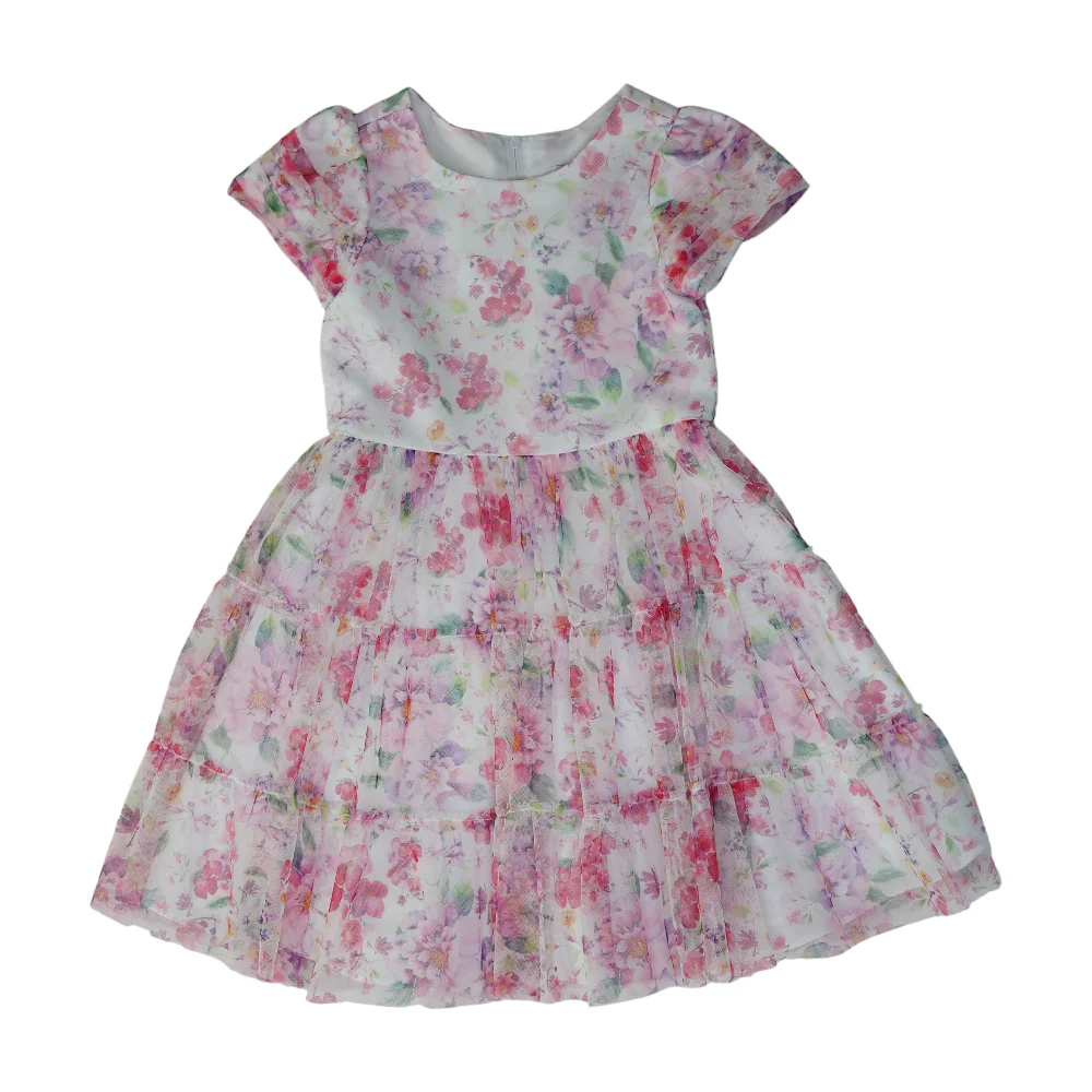 White Floral Dress