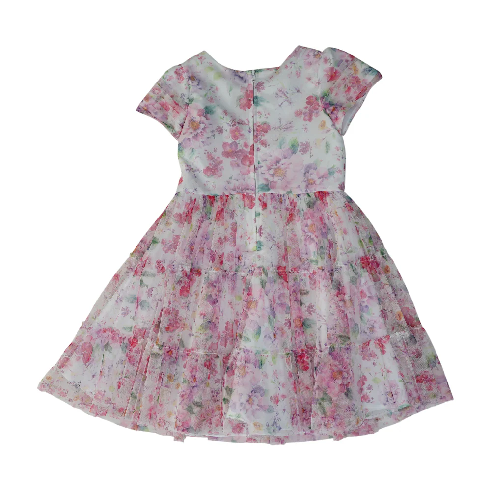White Floral Dress - Image 2
