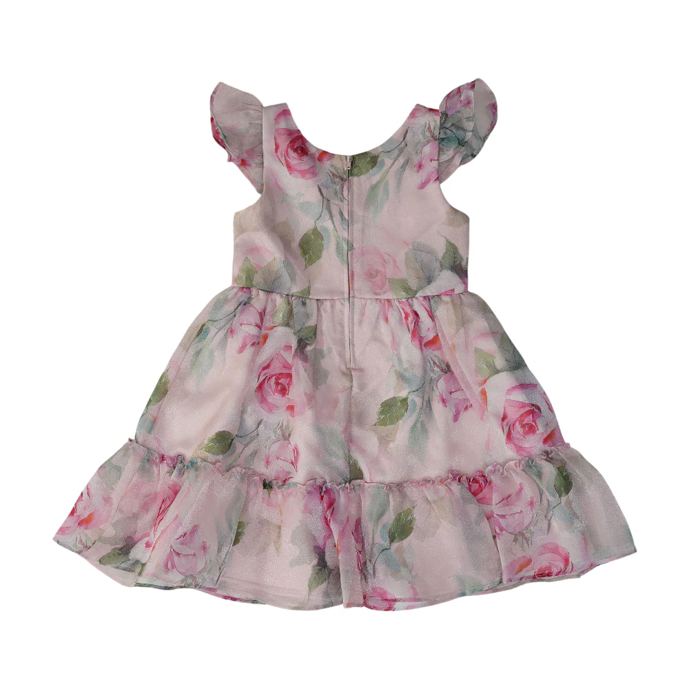 Pink Floral Dress - Image 2
