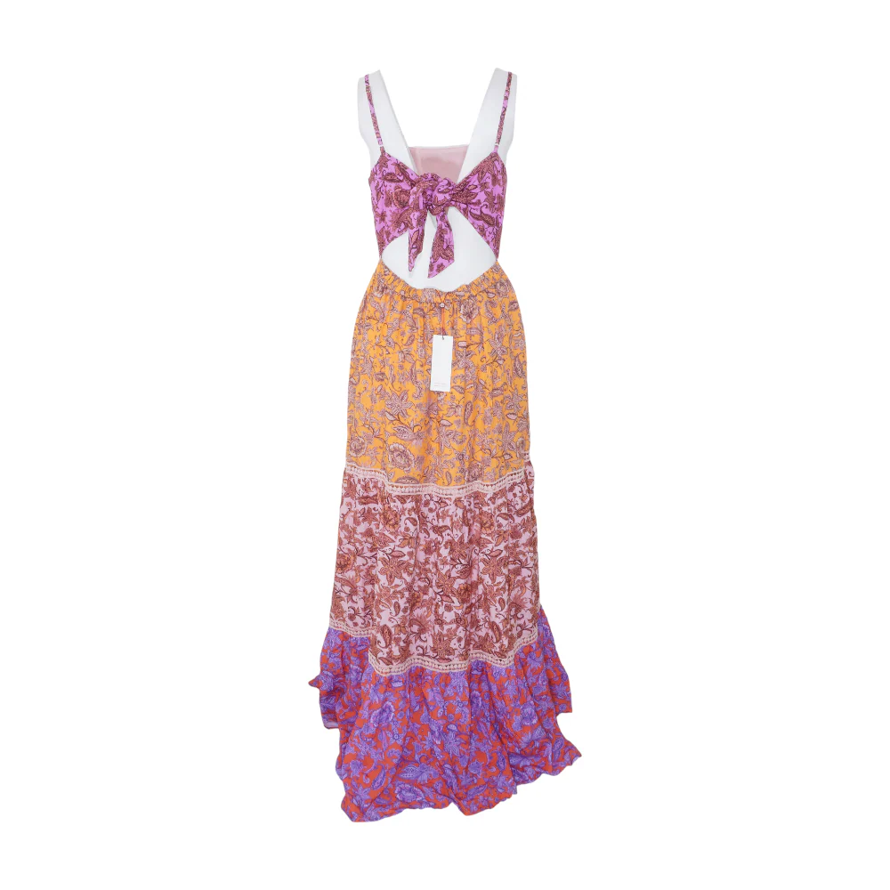 Multi Color Block Maxi Dress - Image 2