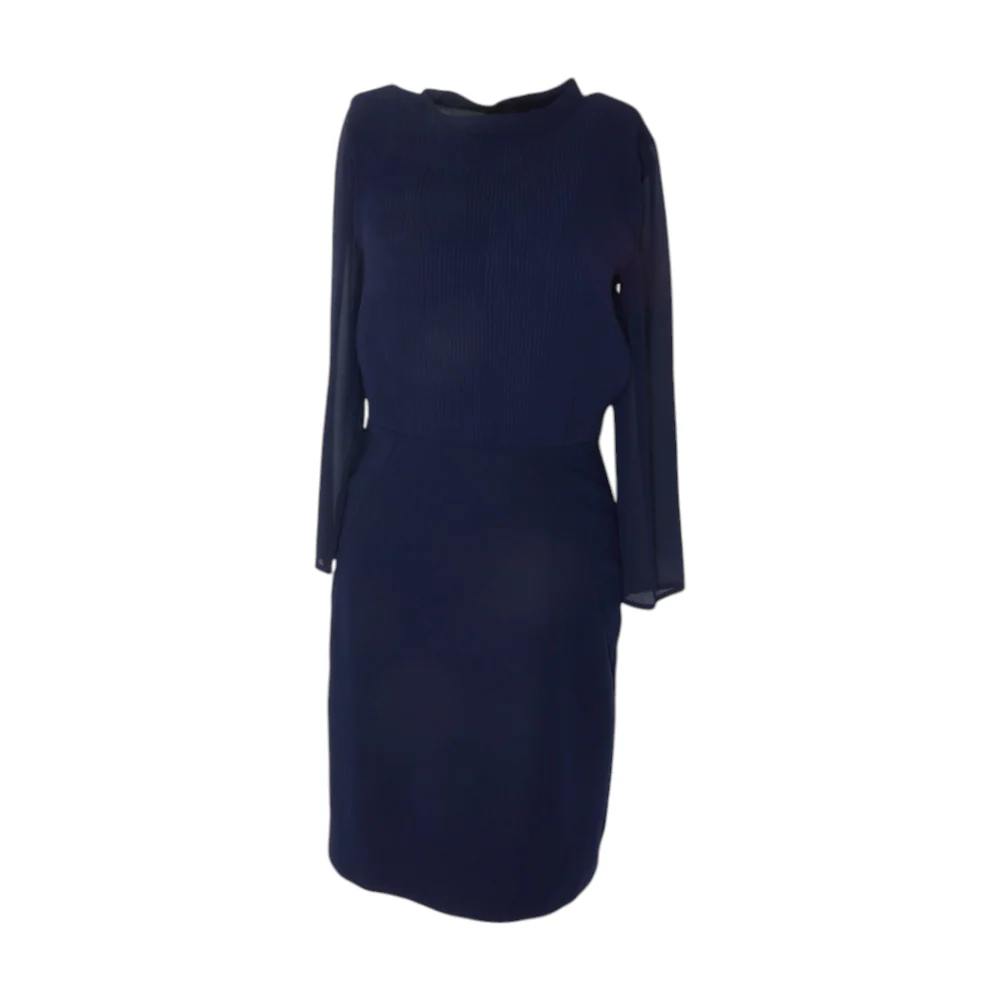 Navy Midi Dress