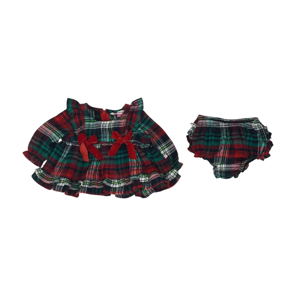 Green Plaid Dress