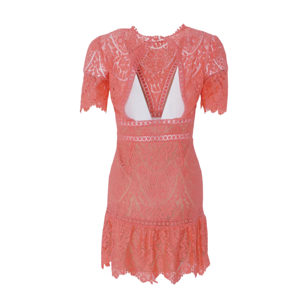 Coral Mini Dress - Image 2