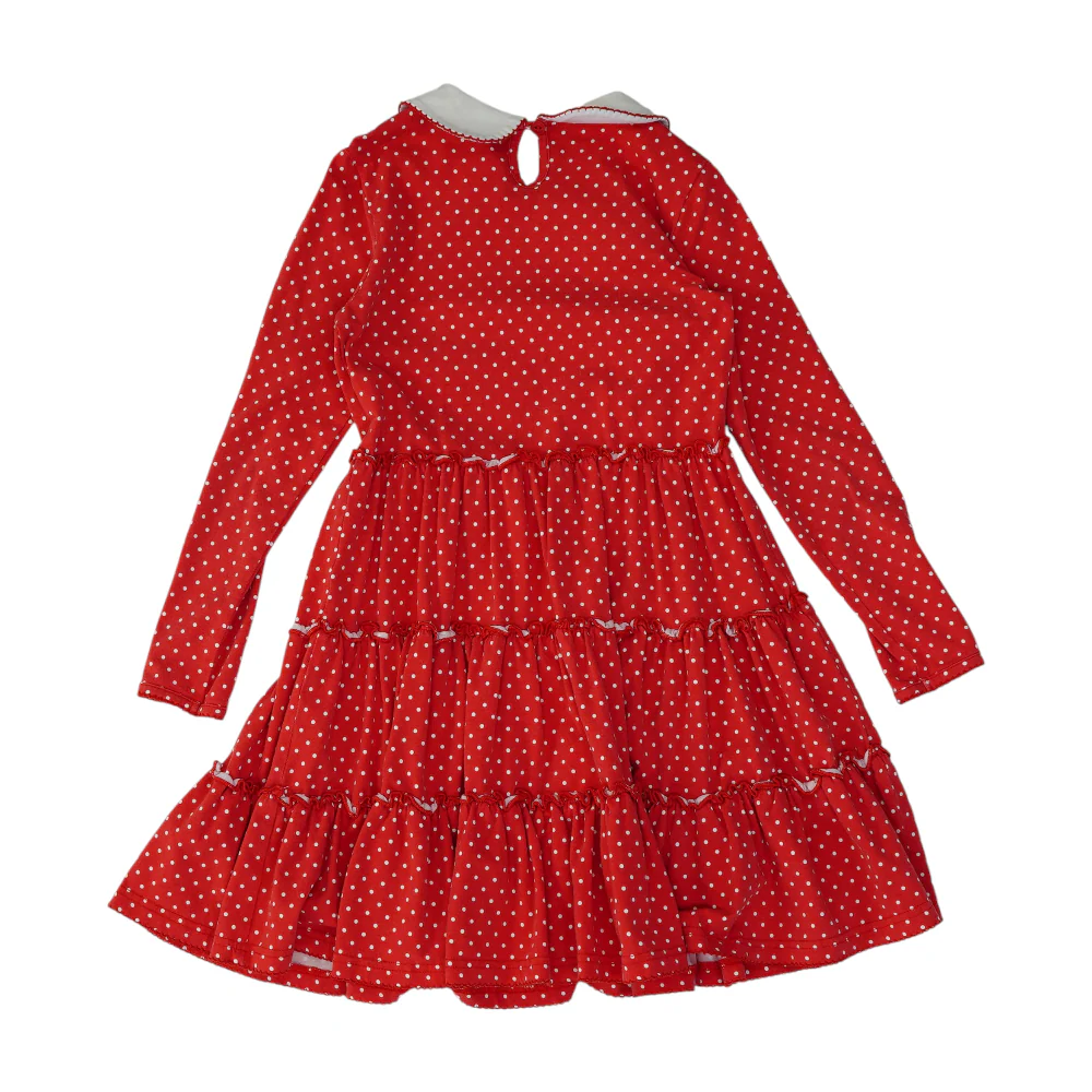 Red Polka Dot Dress - Image 2