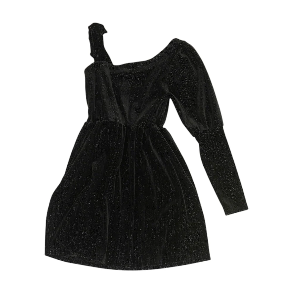 Black Striped Dress - Image 2