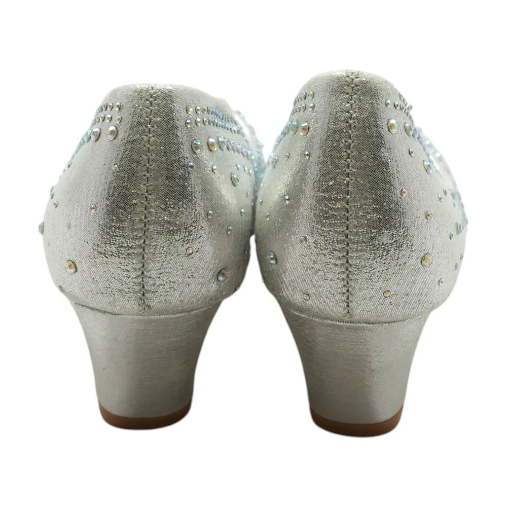 Silver Dress Shoes Shoes - Image 2