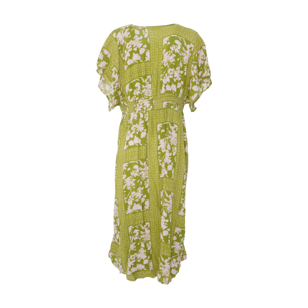 Green Petite Graphic Maxi Dress - Image 2