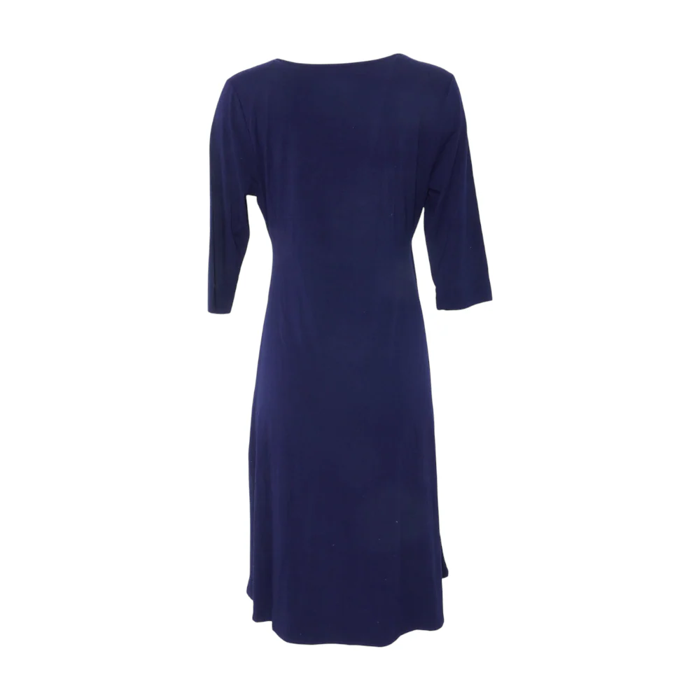 Navy Midi Dress - Image 2