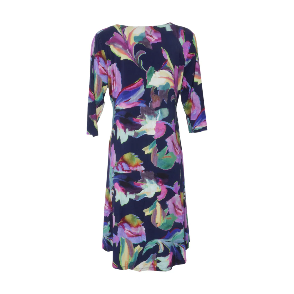 Multi Floral Midi Dress - Image 2