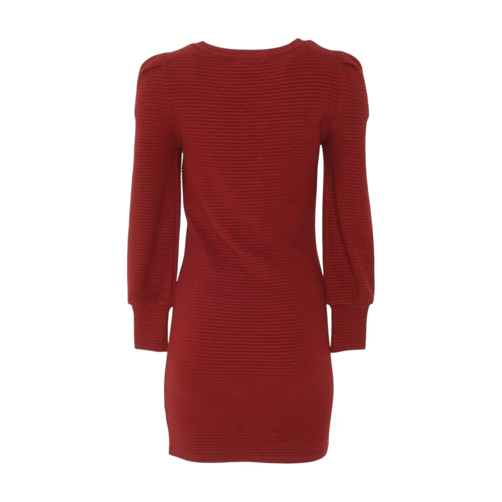 Maroon Mini Dress - Image 2