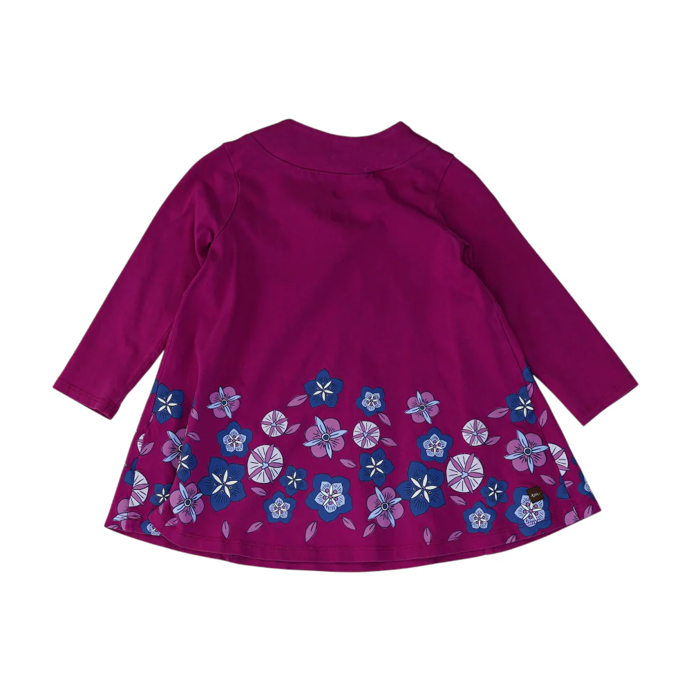 Magenta Floral Dress - Image 2