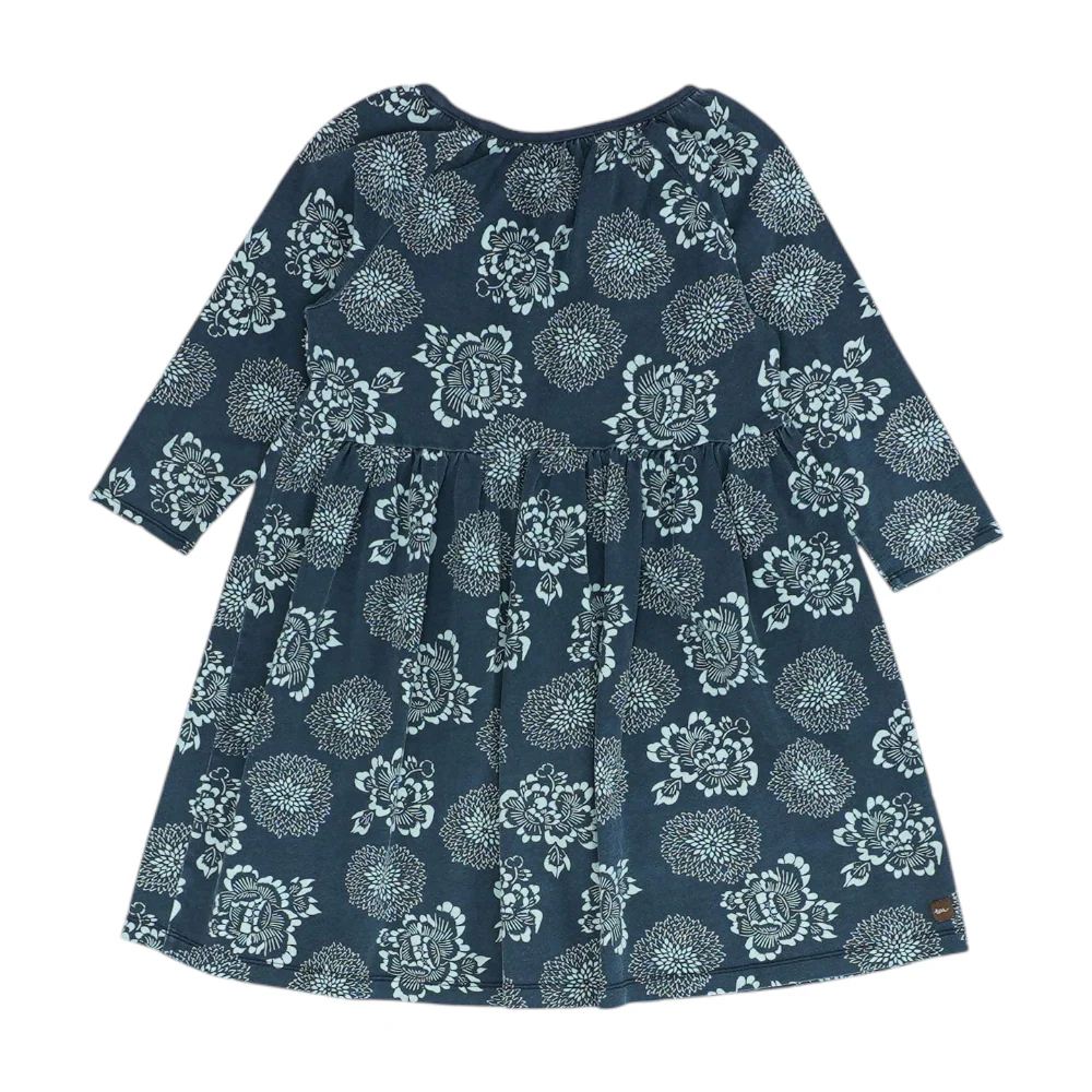 Navy Floral Dress - Image 2