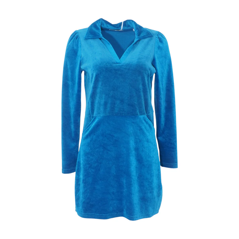 Blue Mini Dress