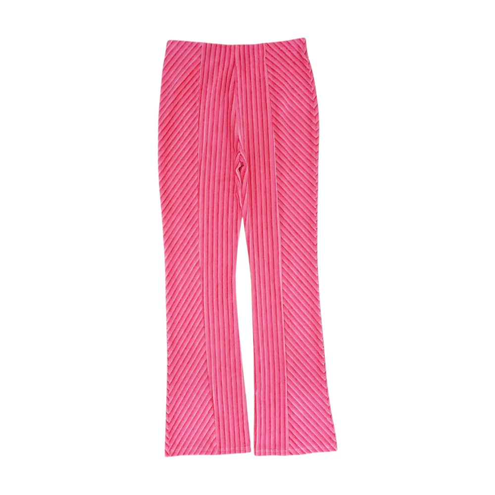 Pink Striped Dress Pants - Image 2