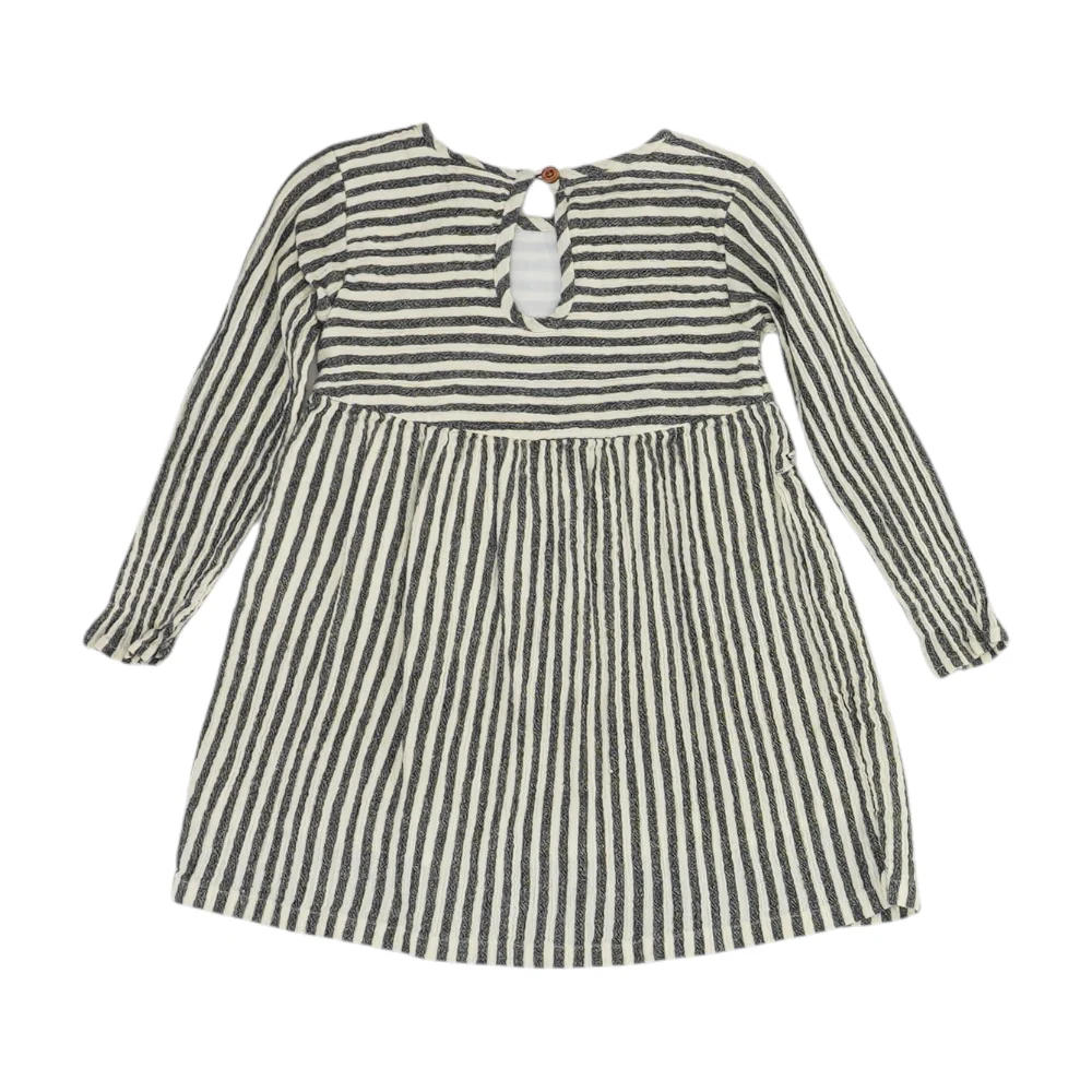 Black Striped Dress - Image 2