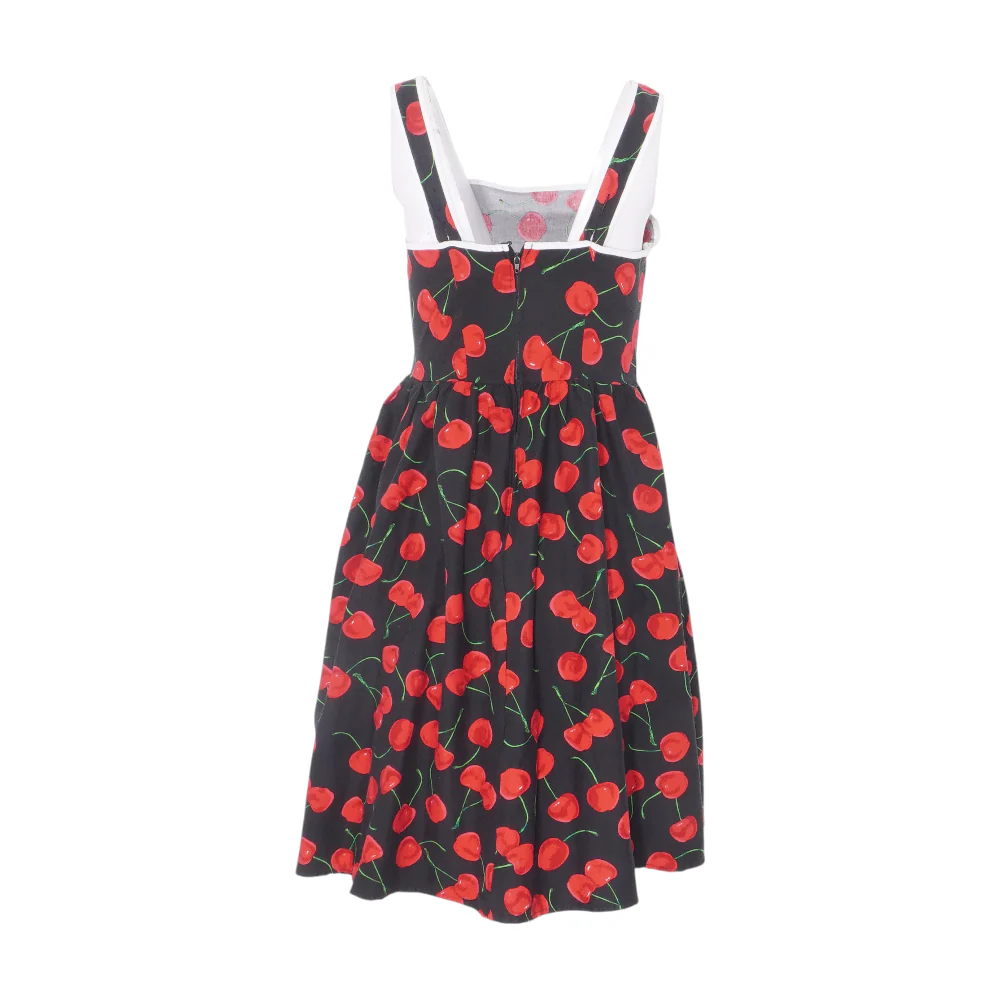 Black Graphic Midi Dress - Image 2