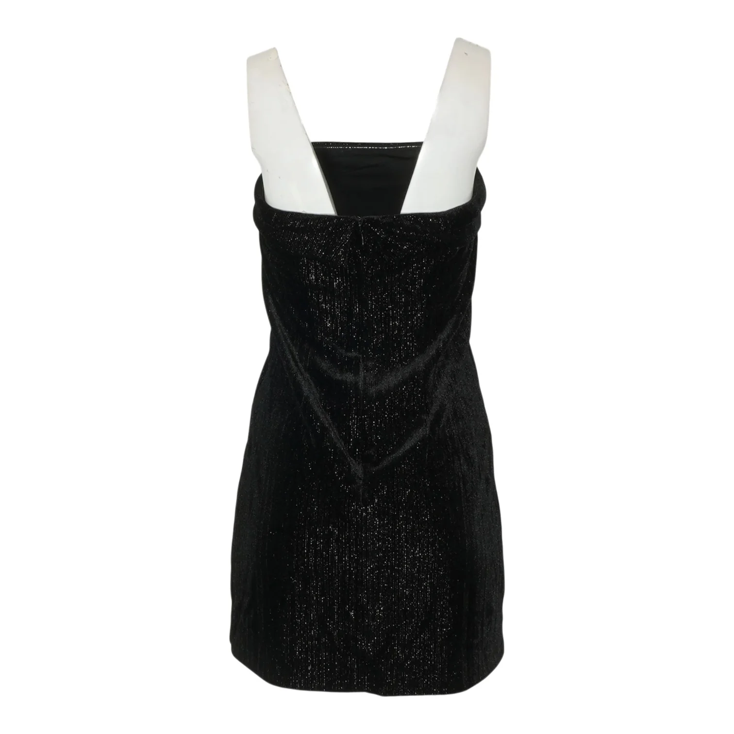 Black Striped Mini Dress - Image 2