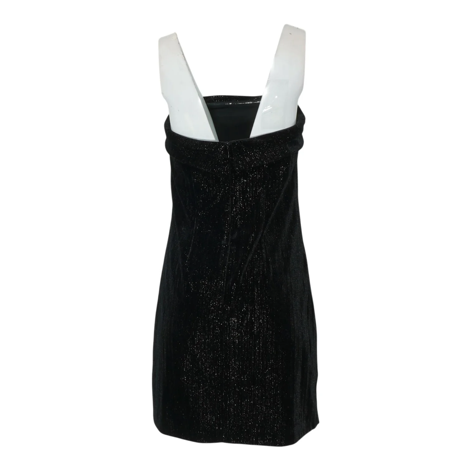 Black Striped Mini Dress - Image 2