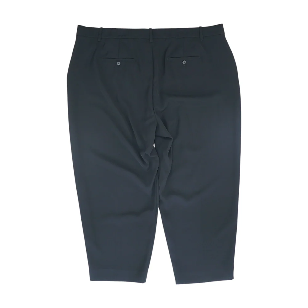 Black Plus Wide Leg Pants - Image 2