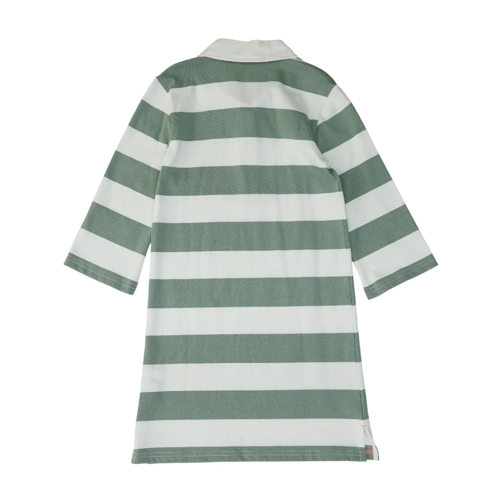 Gray Striped Dress - Image 2