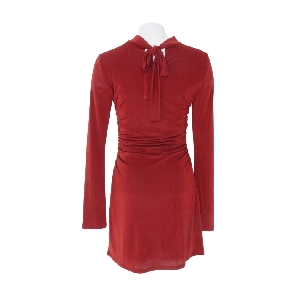Maroon Mini Dress - Image 2