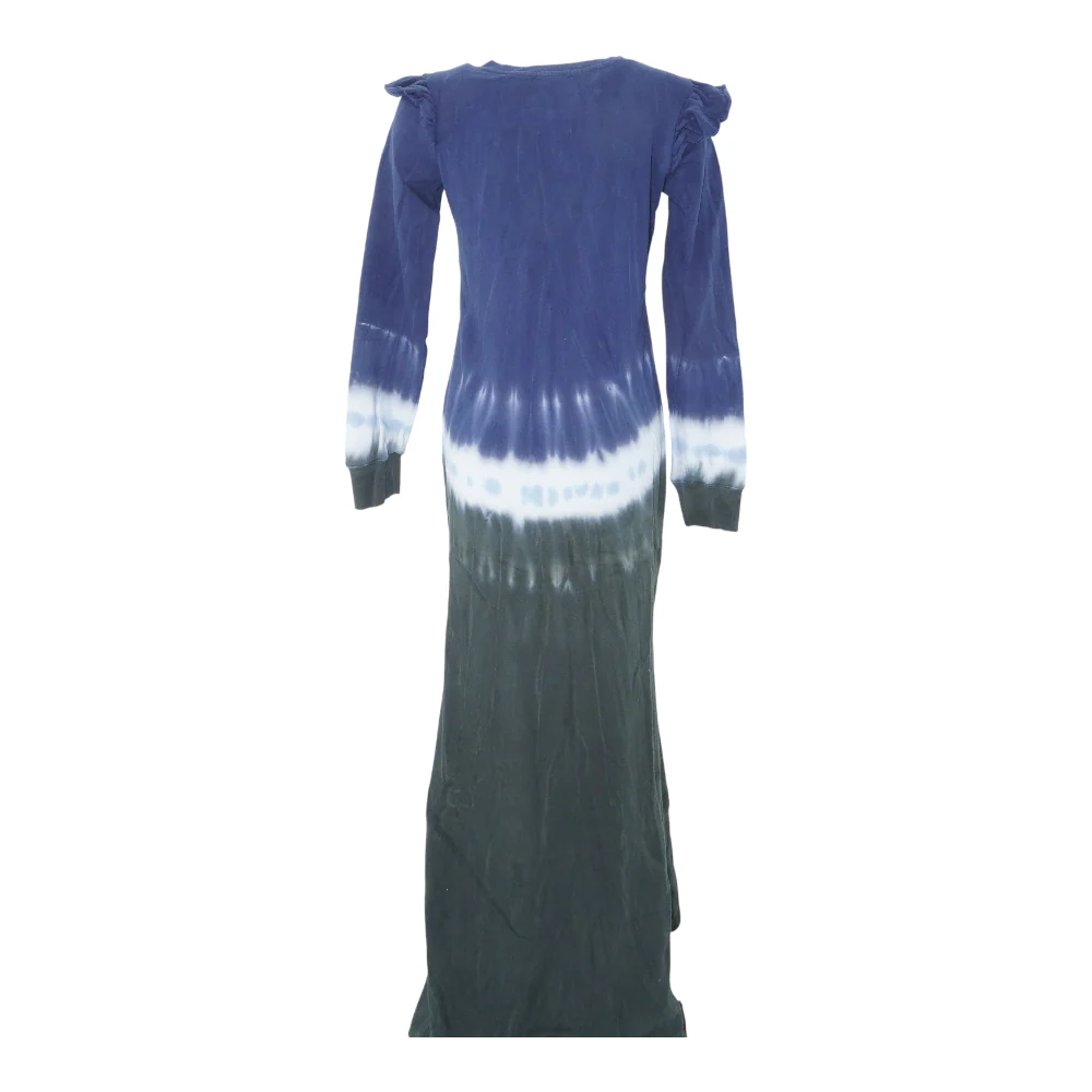 Navy Tie-Dye Maxi Dress - Image 2