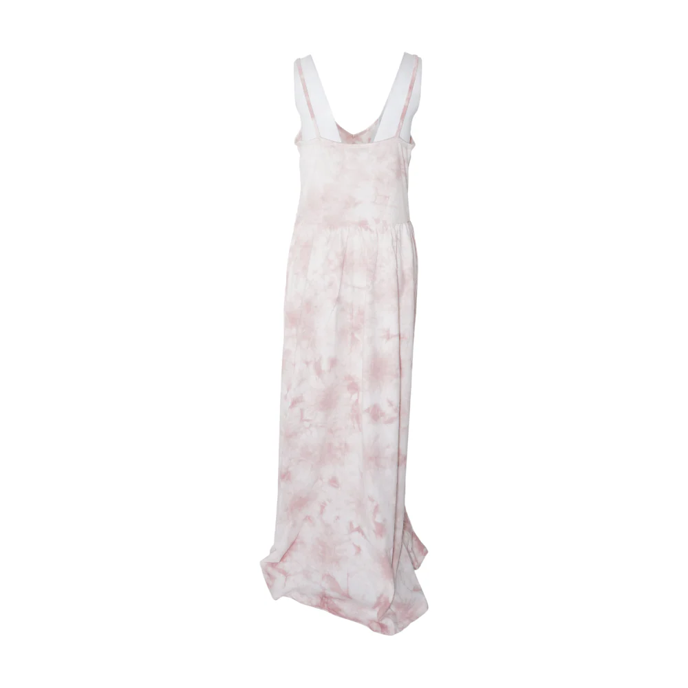 Pink Tie-Dye Maxi Dress - Image 2