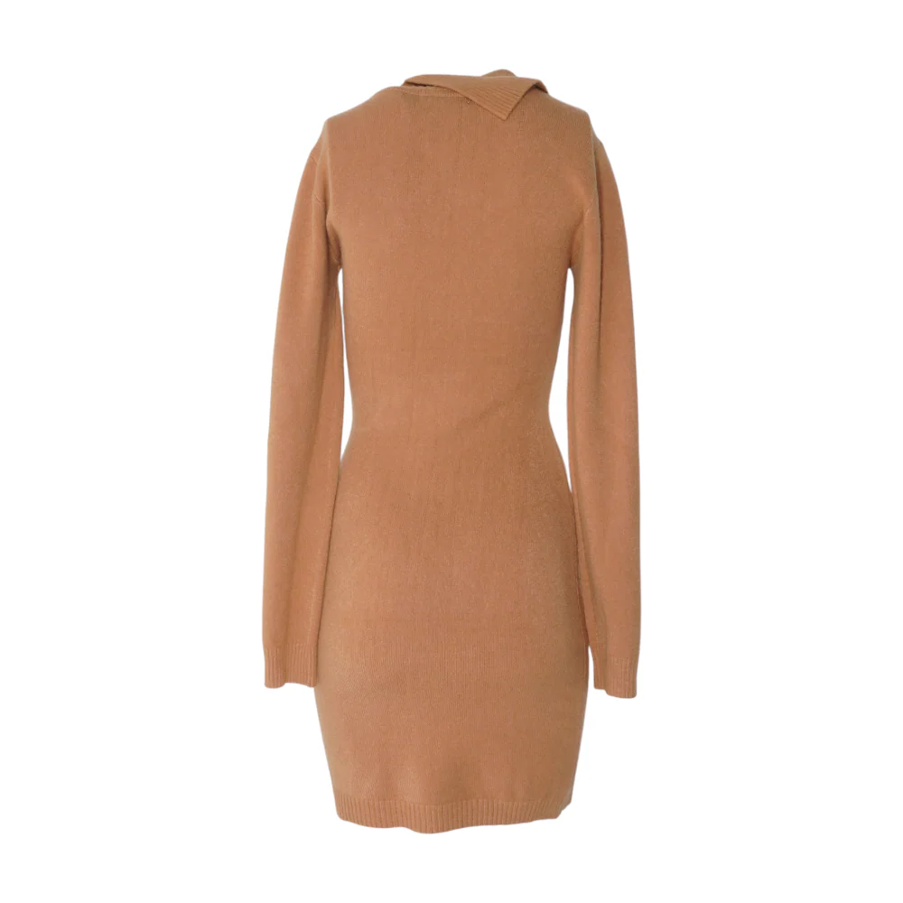 Brown Mini Dress - Image 2