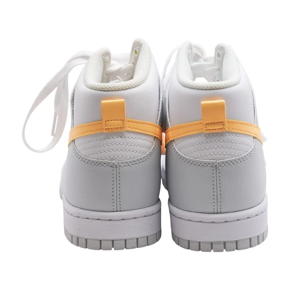 Dunk High White High Top Athletic Shoes - Image 2