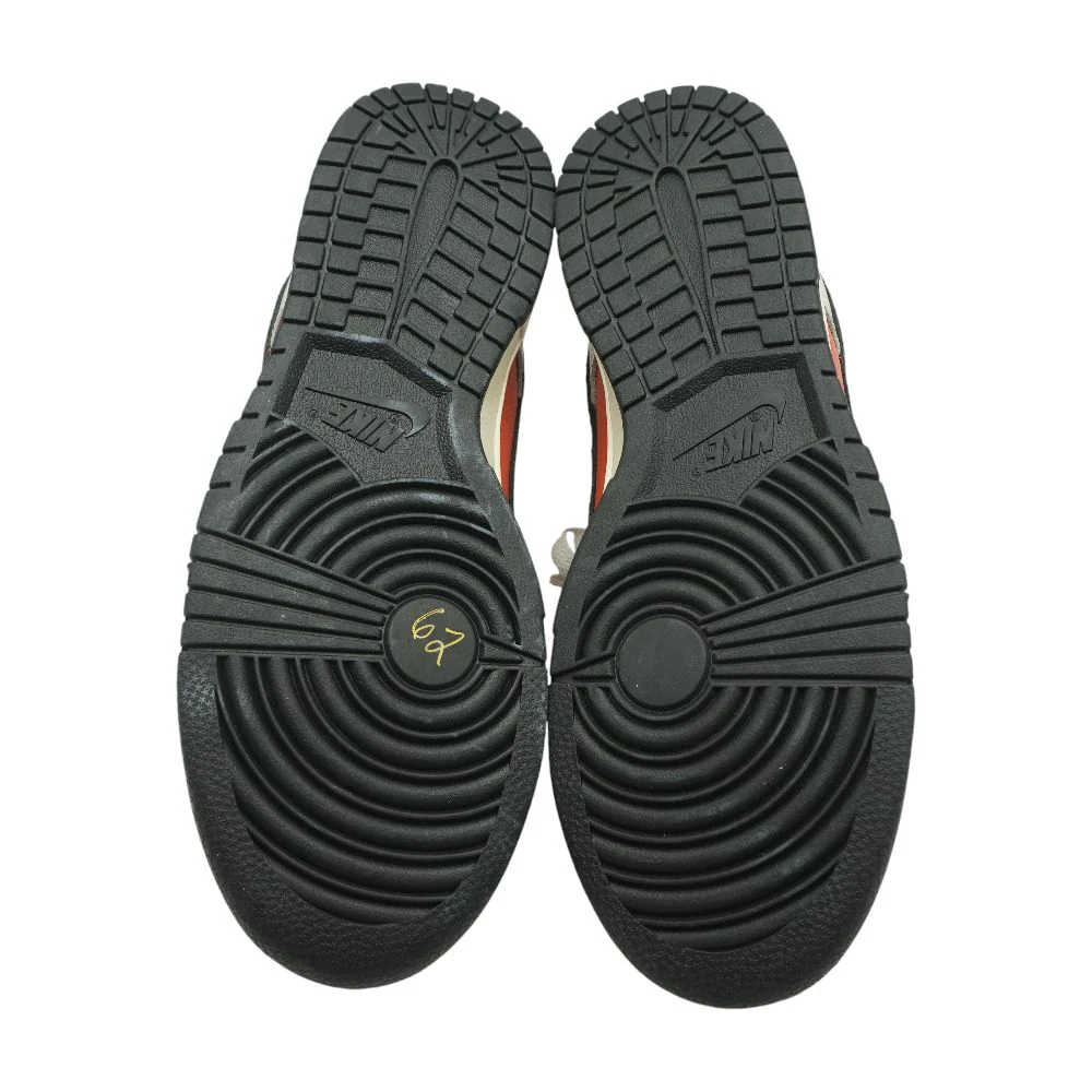 Dunk Low Orange Low Top Athletic Shoes - Image 6